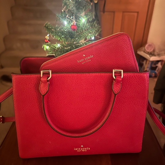 Handbags - Red Kate Spade purse